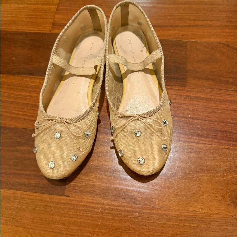 Loeffler Randall mesh sheer Flats
